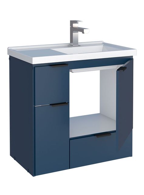 Mueble Vanitorio Orquidea 2 Puertas 1 Cajón-4