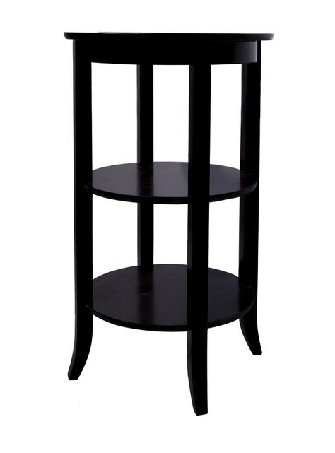 Mesa Kadar Lateral Circular Con Cubierta de Vidrio Kadar-0