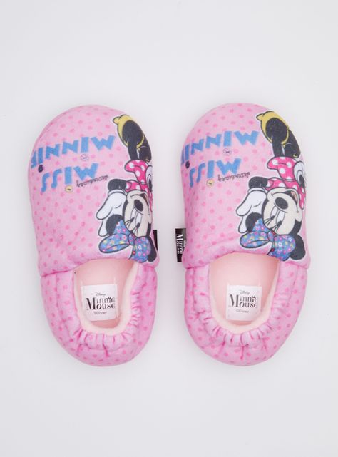 Pantufla  Miss Minnie Print Niña-0
