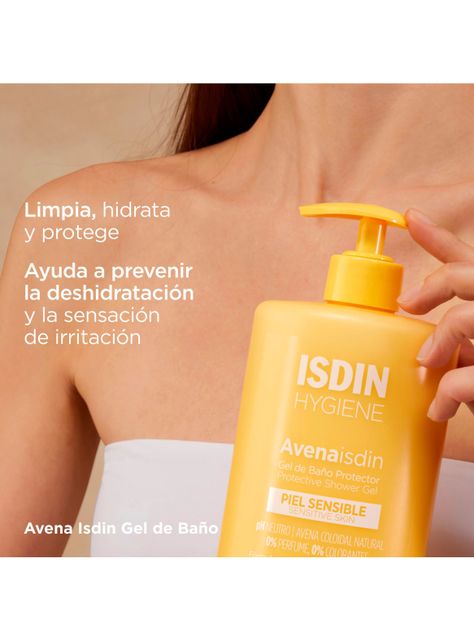 Gel ISDIN de Baño Avena 750 ml-2