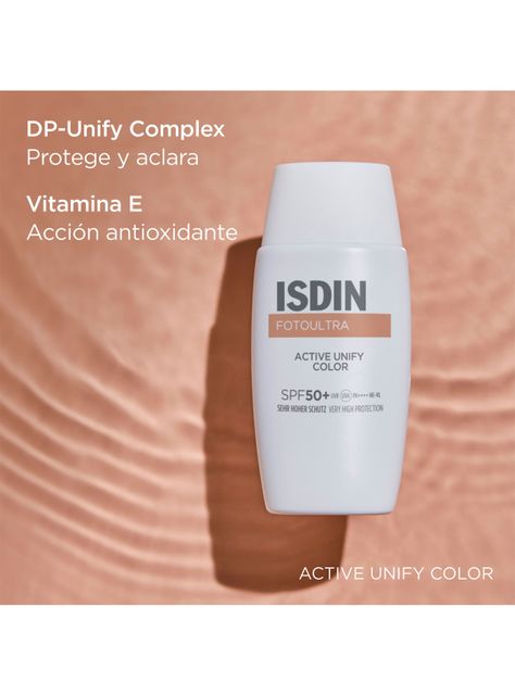 Active Unify COLOR Fusion Fluid ISDIN 50 ml SPF 50+-3