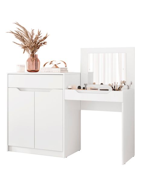 Tocador Trend Blanco Matte 2 Puertas 1 Cajón-0