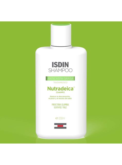 Shampoo ISDIN Anti Caspa Grasa Nutradeica 200 ml ISDIN-1