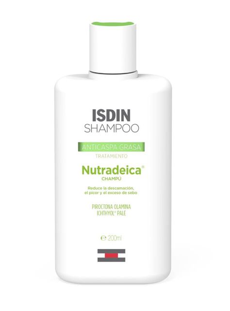 Shampoo ISDIN Anti Caspa Grasa Nutradeica 200 ml ISDIN-0
