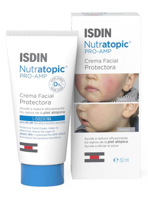 Crema ISDIN Facial Nutratopic Pro-AMP Piel Atópica 50 ml-0