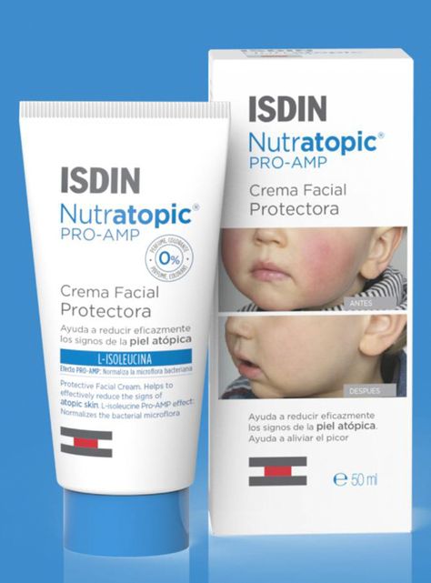 Crema ISDIN Facial Nutratopic Pro-AMP Piel Atópica 50 ml-1