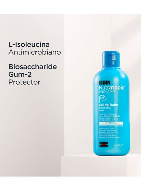 Gel de Baño ISDIN Nutratopic Bath Gel 400 ml-2