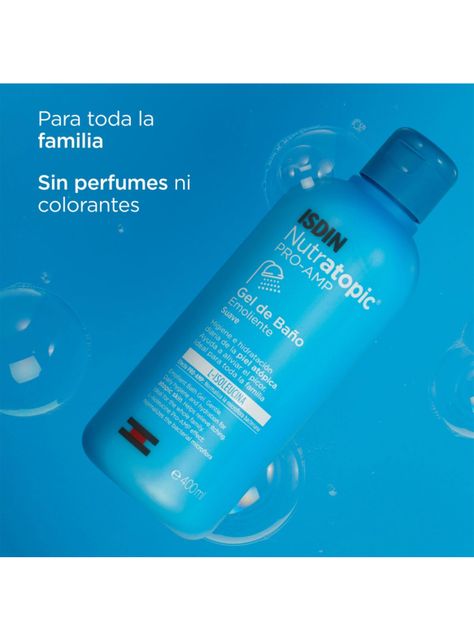 Gel de Baño ISDIN Nutratopic Bath Gel 400 ml-1