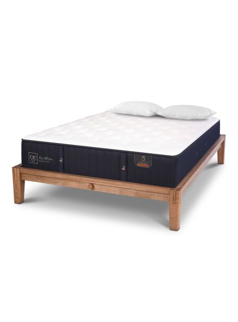 Cama Oak Premium King + Almohada-0