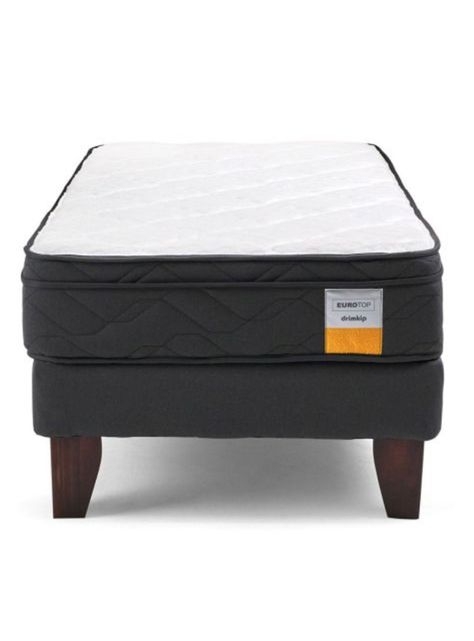 Cama Europea 1 Plaza Plus Base Normal-1