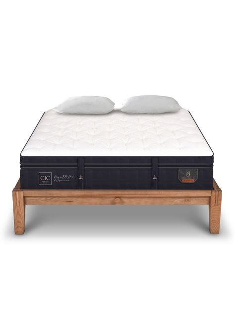 Cama Oak Super Premium King + Almohada-2