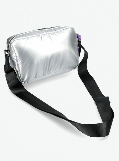 Cartera De Nylon Quilt Con Tiradores-4