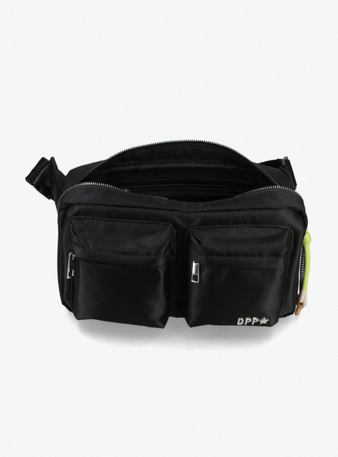 Cartera Crossbody de Nylon con Bolsillos-5