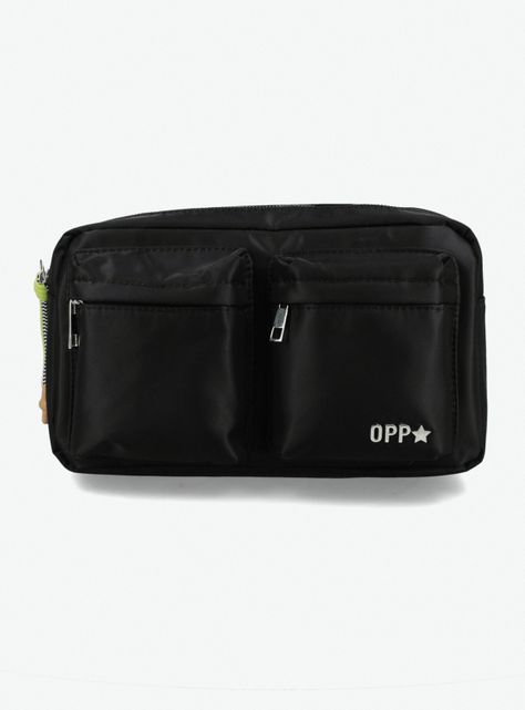 Cartera Crossbody de Nylon con Bolsillos-2