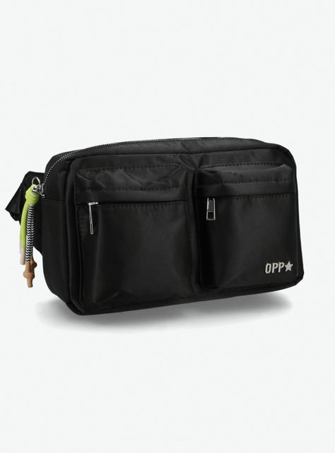 Cartera Crossbody de Nylon con Bolsillos-3