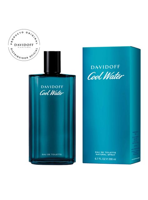 Perfume Davidoff Cool Water Man EDT 200 ml EDL-1