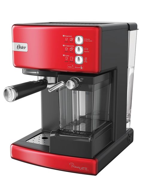 Cafetera Espresso y Cápsulas Primalatte Roja 6603-0