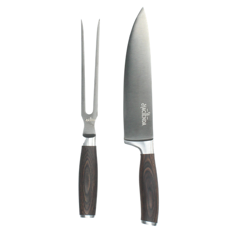 Set Tenedor + Cuchillo + Tabla 40x26 cm-1