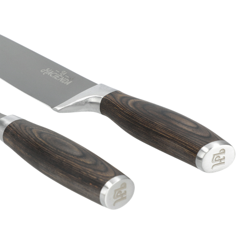 Set Tenedor + Cuchillo + Tabla 40x26 cm-3