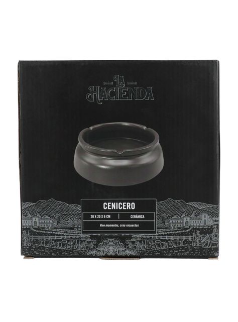 Cenicero Quincho Cerámica 20 cm-3