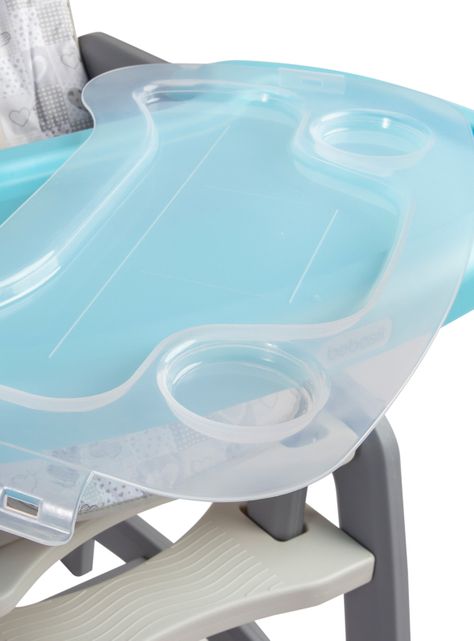 Silla de Comer Portatil Kinder SX Azul Bebesit-4