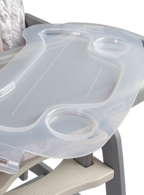 Silla de Comer Portatil Kinder SX Gris Bebesit-4