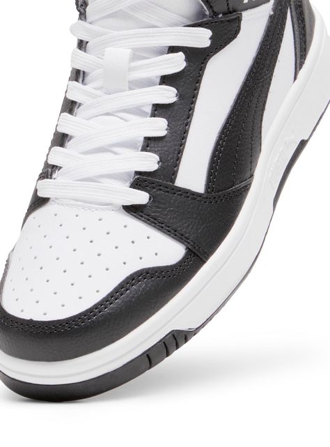 Zapatilla Urbana White Jr.Rebound V6 Mid Unisex-2
