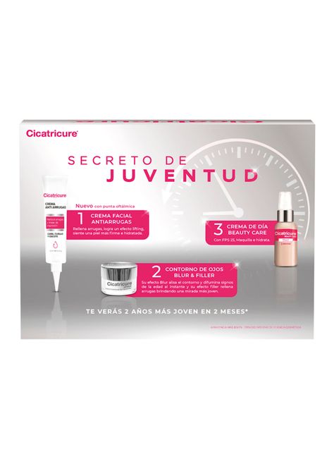 Pack Crema Antiedad 30 g  + Beauty Care 50 g  + Contorno Ojos 15 g Cicatricure-3