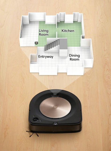 Aspiradora Robot Roomba S9+ con Estación de Vaciado Wi-Fi-4