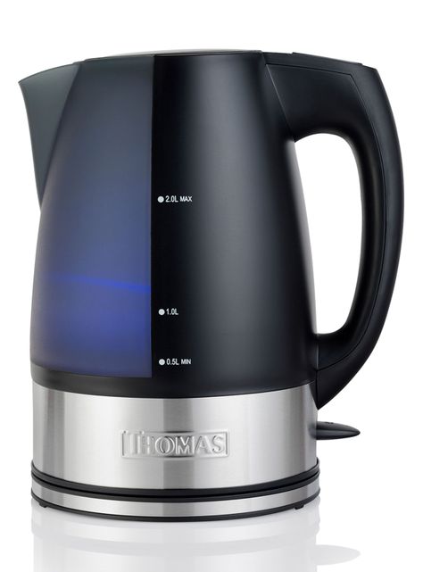 Hervidor Eléctrico 2 Litros TH-4800 Negro/Azul-2