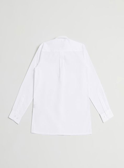 Camisa De Vestir Blanca Talla 38 A 48-1
