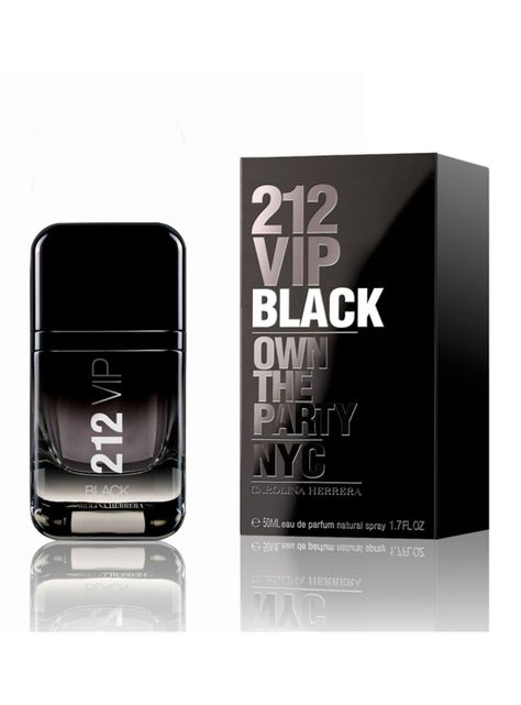 Perfume Carolina Herrera 212 Vip Black Hombre EDP 50 ml-1