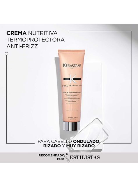 Set Cabello con Rizos Curl Manifesto Shampoo 250 ml + Máscara 200 ml + Crema termo-protectora 150 ml-3