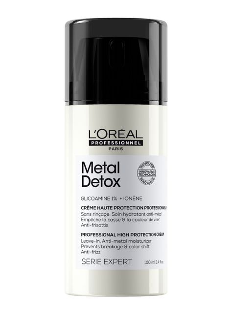 Crema para peinar protección UV Metal Detox Anti-Quiebre para Cabello Dañado y con Color 100ml-0