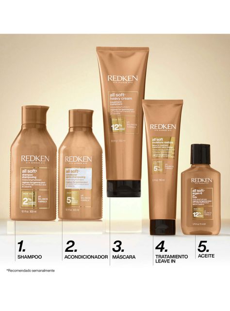 Tratamiento Leave-In Hidratante Cabello Seco Moisture Restore All Soft 150ml-3