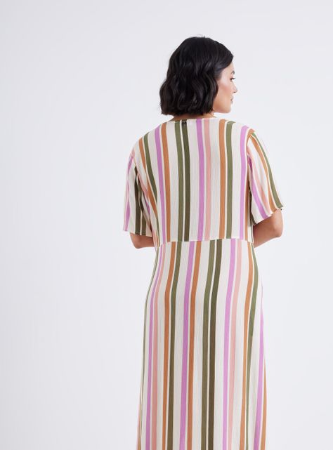 Vestido Largo con Botones-1