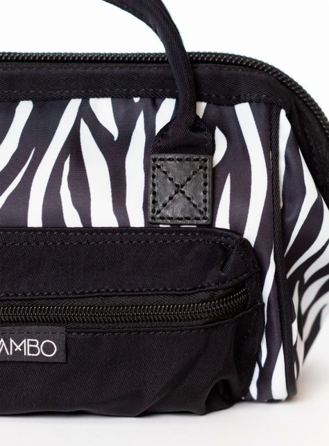 Cosmetiquero Diseño Zebra Dama-3