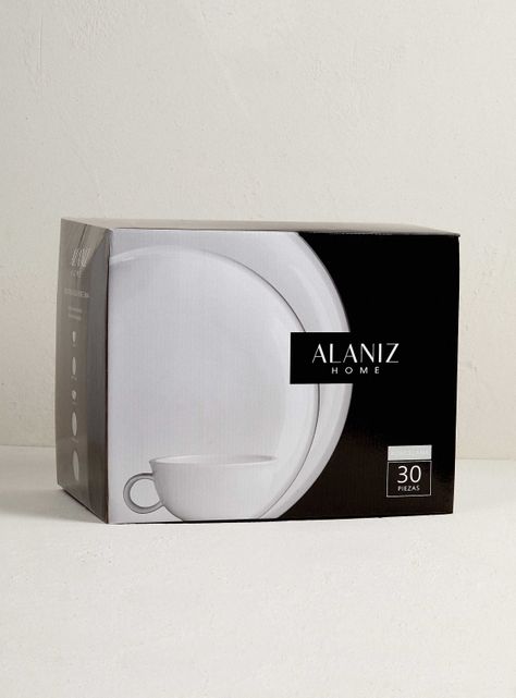 Set Vajilla 30 Piezas Borde Porcelana-5