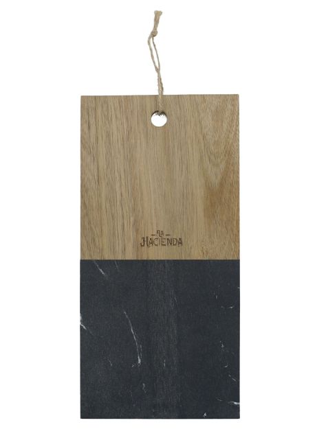 Tabla Piqueo Rectangular Mármol 30.5x15 cm-0