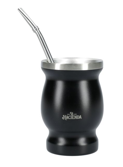 Mate con Bombilla de Acero-0