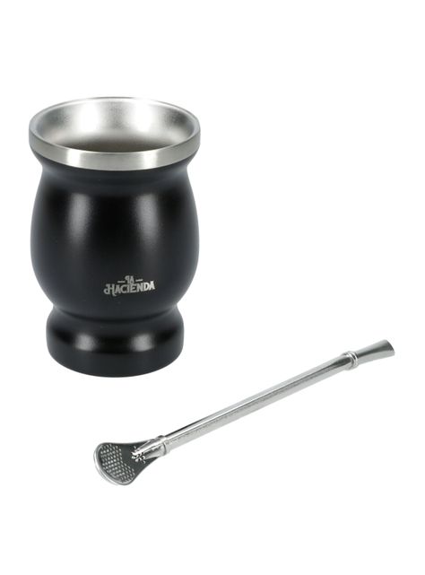 Mate con Bombilla de Acero-1