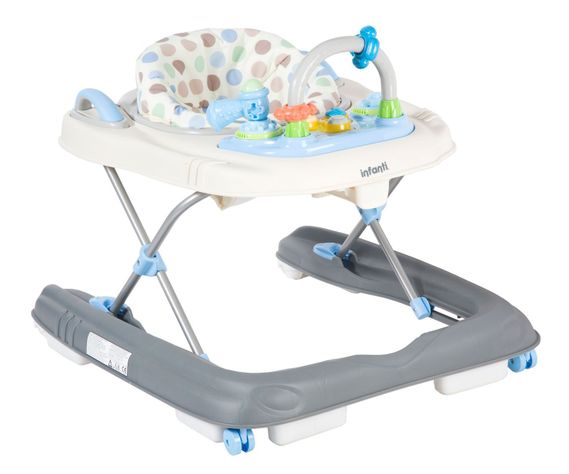 Andador Infanti & Caminador Happy Step 2 en 1 Grey-0