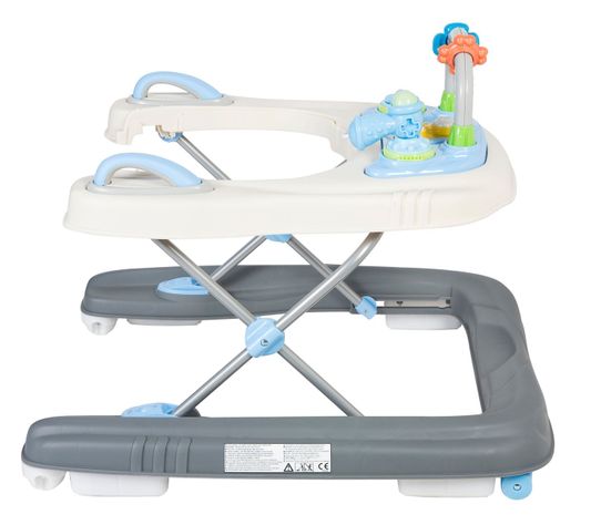 Andador Infanti & Caminador Happy Step 2 en 1 Grey-1