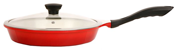 Batería de Cocina Cerámica 8 Piezas Roja-5