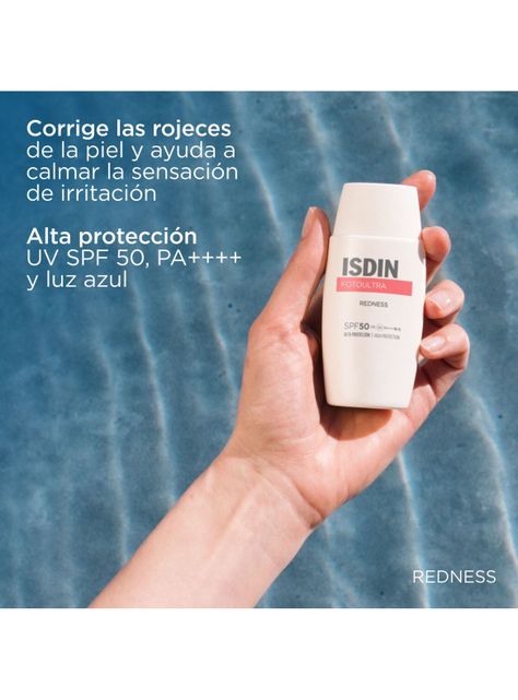 Fotoprotector ISDIN FotoUltra Redness SPF 50 50 ml-1