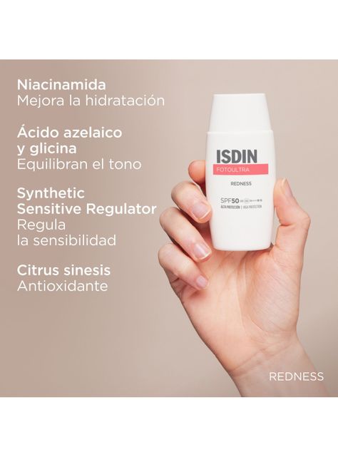 Fotoprotector ISDIN FotoUltra Redness SPF 50 50 ml-3