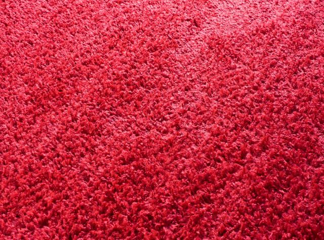 Alfombra Casino Shaggy Rojo 150 x 220 cm-2
