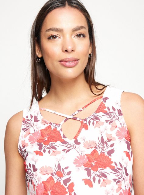 Blusa Mix Telas Con Nudo-2