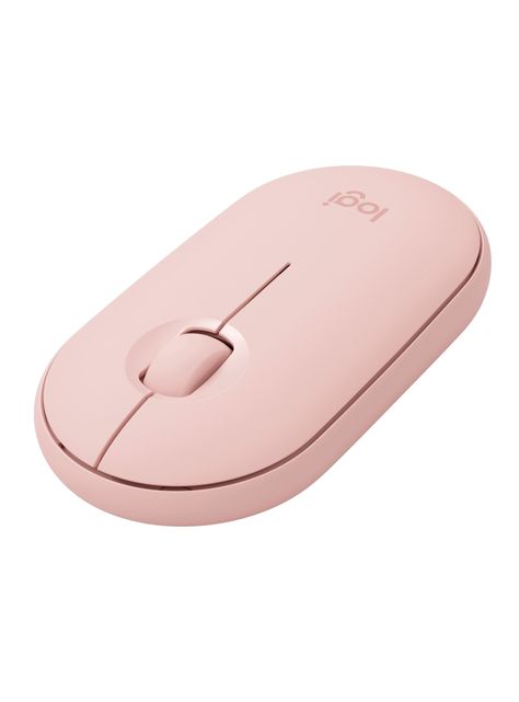 Mouse Inalámbrico Logitech Pebble M350 Rose-2