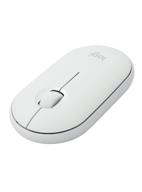 Mouse Logitech Inalámbrico Pebble M350 Offwhite-4